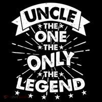Uncle The One The Only The Legend Drawstring Bag