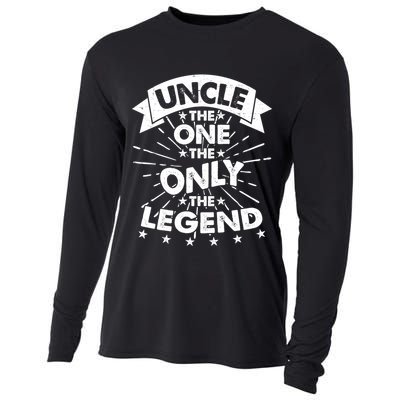 Uncle The One The Only The Legend Cooling Performance Long Sleeve Crew
