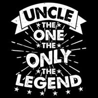 Uncle The One The Only The Legend Cooling Performance Long Sleeve Crew