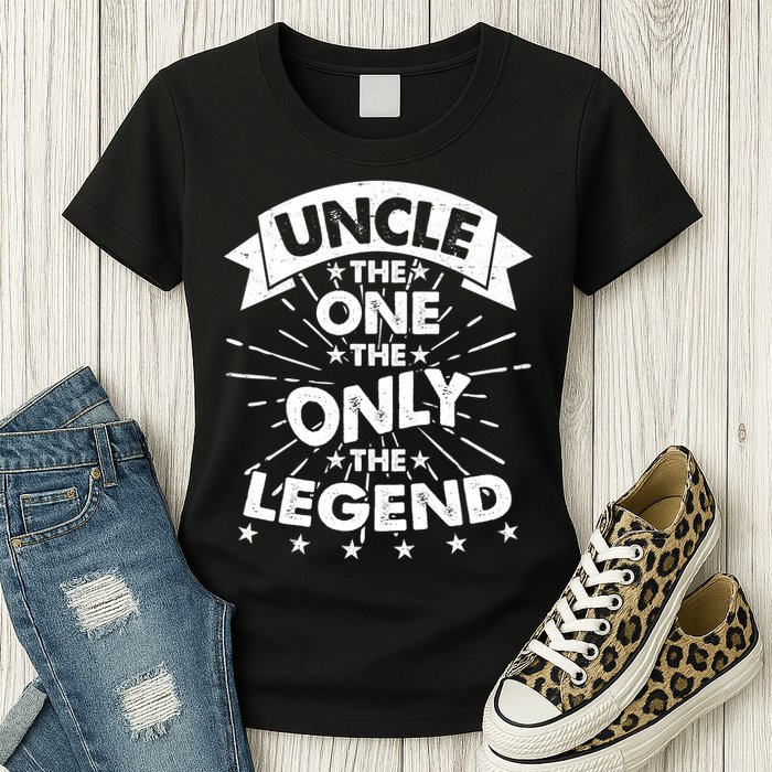 Uncle The One The Only The Legend Womens T-Shirt
