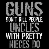 Uncles With Pretty Nieces Kill People Youth Performance Sprint T-Shirt