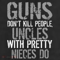 Uncles With Pretty Nieces Kill People 25L Jumbo Tote