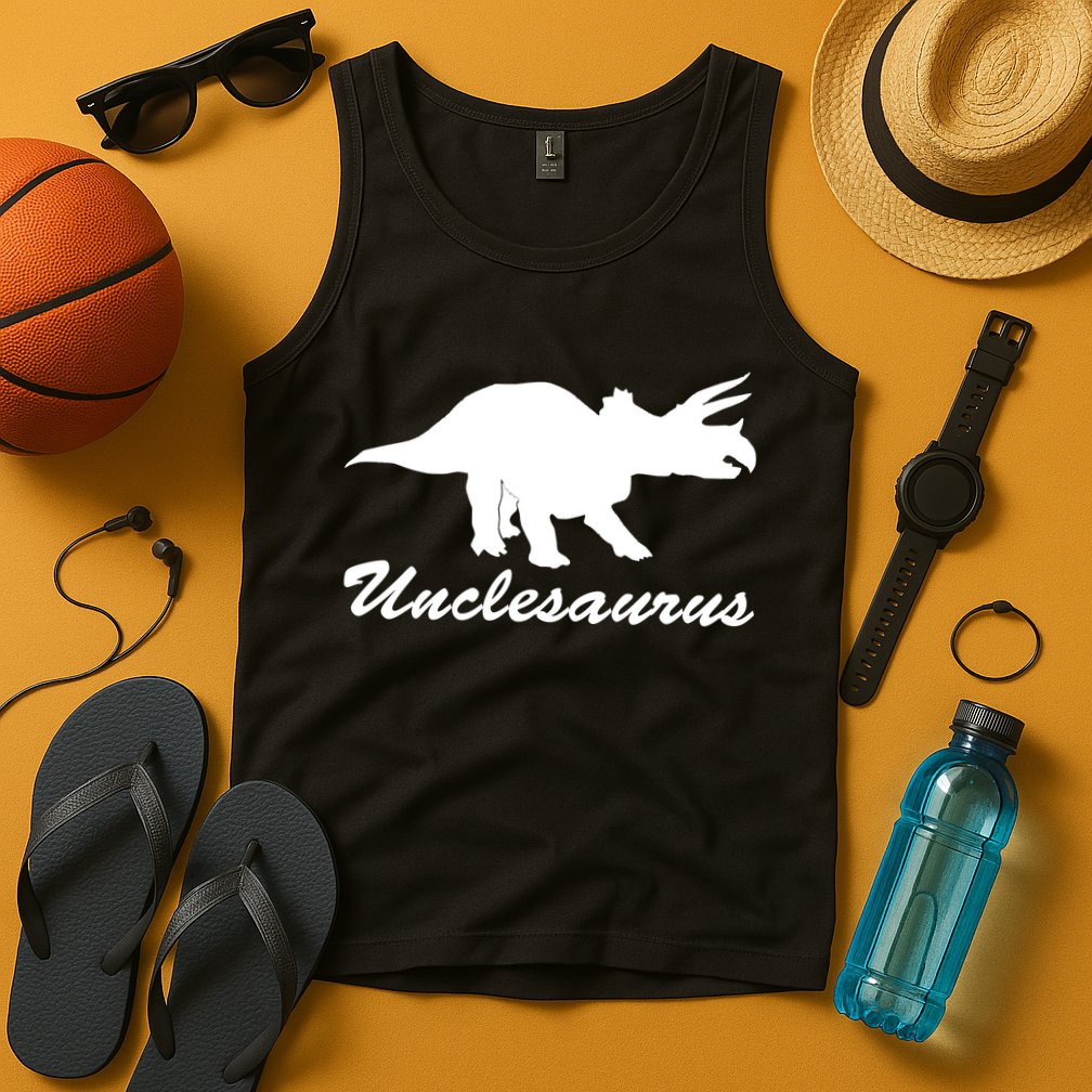 Unclesaurus Tank Top