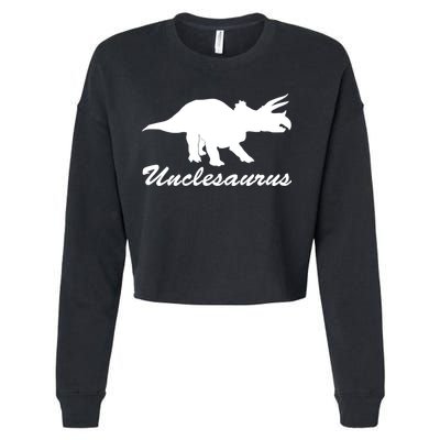 Unclesaurus Cropped Pullover Crew