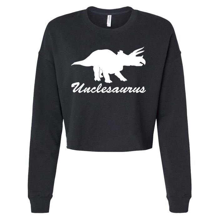 Unclesaurus Cropped Pullover Crew