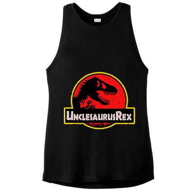 Unclesaurus Rex Ladies PosiCharge Tri-Blend Wicking Tank