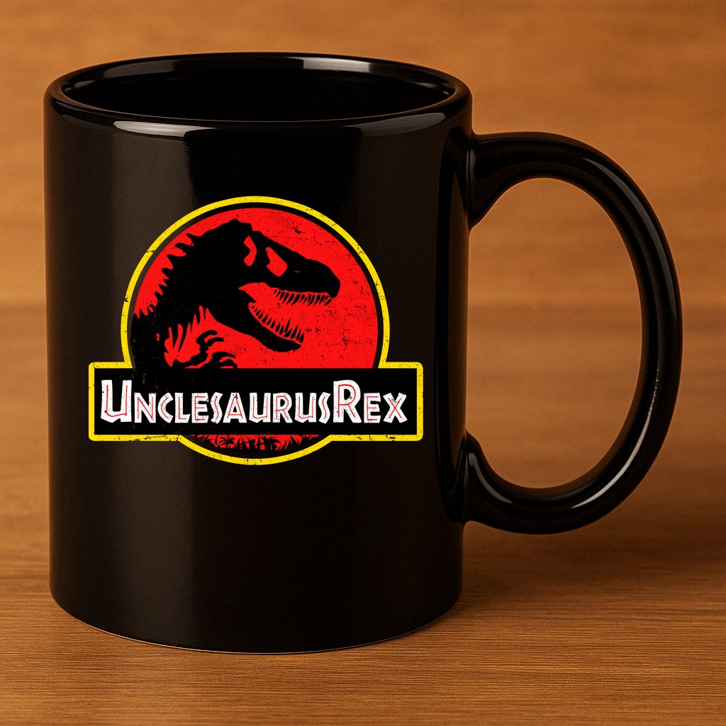 Unclesaurus Rex 11oz C Handle Ceramic Mug