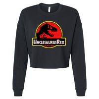Unclesaurus Rex Cropped Pullover Crew