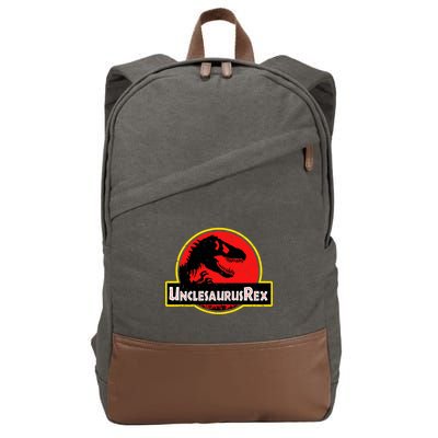 Unclesaurus Rex Cotton Canvas Backpack