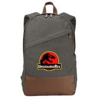 Unclesaurus Rex Cotton Canvas Backpack