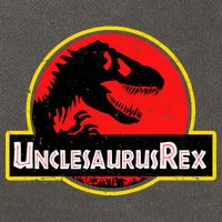 Unclesaurus Rex Cotton Canvas Backpack