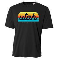 Utah Native Design Trendy Utah Represent Your State Cooling Performance Crew T-Shirt