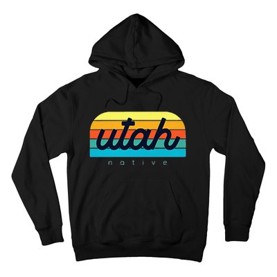 Utah Native Design Trendy Utah Represent Your State Hoodie