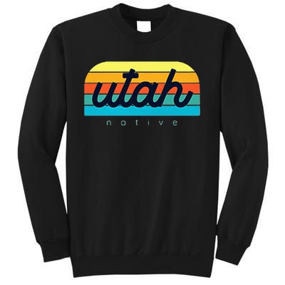 Utah Native Design Trendy Utah Represent Your State Sweatshirt