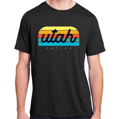 Utah Native Design Trendy Utah Represent Your State Adult ChromaSoft Performance T-Shirt