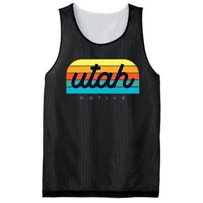 Utah Native Design Trendy Utah Represent Your State Mesh Reversible Basketball Jersey Tank