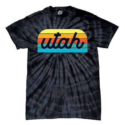 Utah Native Design Trendy Utah Represent Your State Tie-Dye T-Shirt