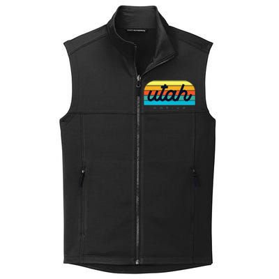 Utah Native Design Trendy Utah Represent Your State Collective Smooth Fleece Vest