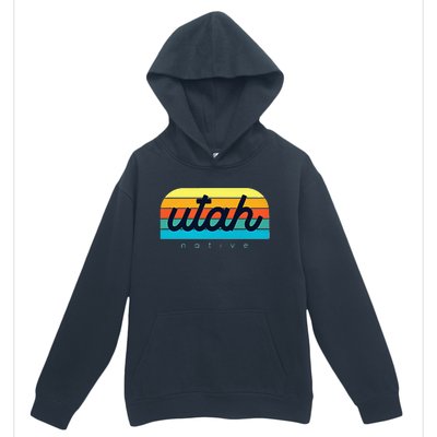 Utah Native Design Trendy Utah Represent Your State Urban Pullover Hoodie