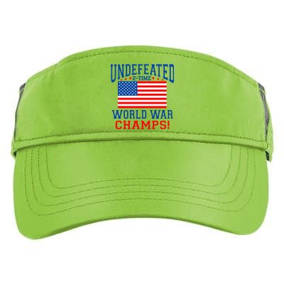 Undefeated 2-Time World War Champs Adult Drive Performance Visor