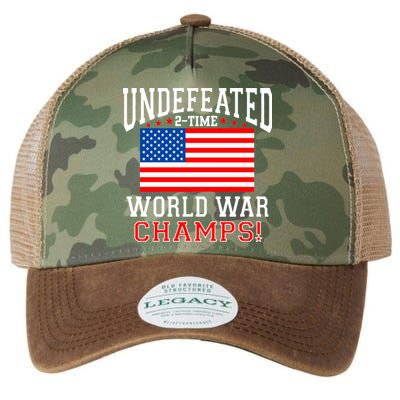 Undefeated 2-Time World War Champs Legacy Tie Dye Trucker Hat