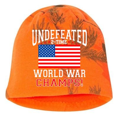 Undefeated 2-Time World War Champs Kati - Camo Knit Beanie