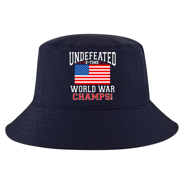 Undefeated 2-Time World War Champs Cool Comfort Performance Bucket Hat