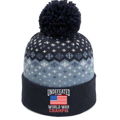 Undefeated 2-Time World War Champs The Baniff Cuffed Pom Beanie