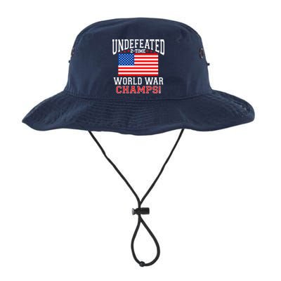 Undefeated 2-Time World War Champs Legacy Cool Fit Booney Bucket Hat