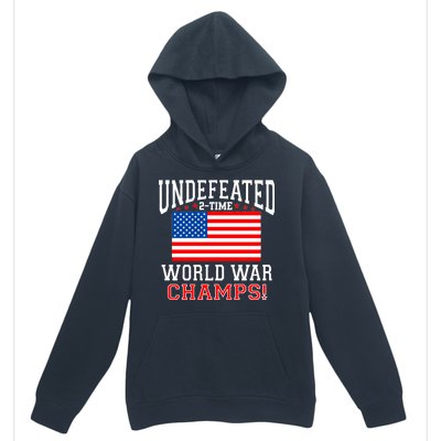 Undefeated 2-Time World War Champs Urban Pullover Hoodie