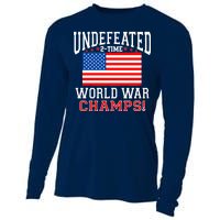 Undefeated 2-Time World War Champs Cooling Performance Long Sleeve Crew