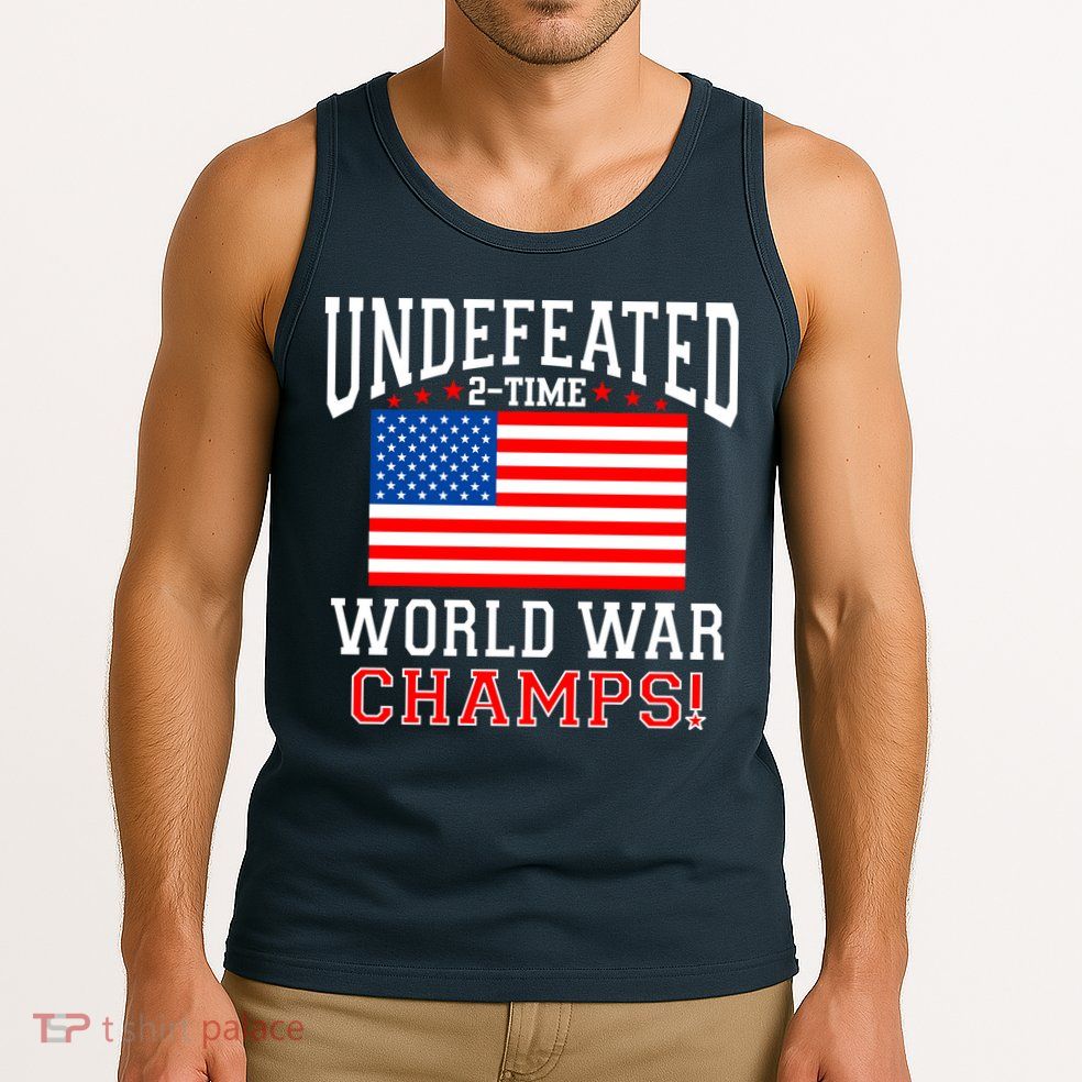 Undefeated 2-Time World War Champs Tank Top
