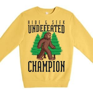 Undefeated Hide & Seek Champion Bigfoot Premium Crewneck Sweatshirt