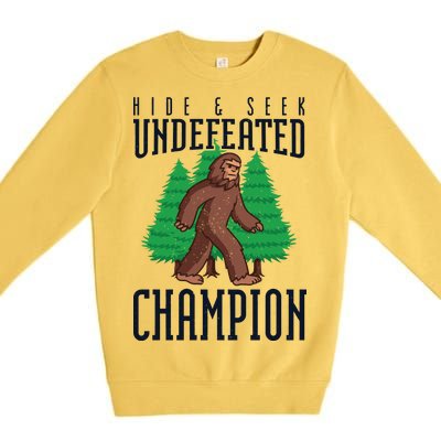 Undefeated Hide & Seek Champion Bigfoot Premium Crewneck Sweatshirt