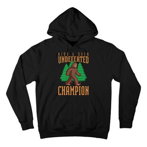 Undefeated Hide & Seek Champion Bigfoot Hoodie