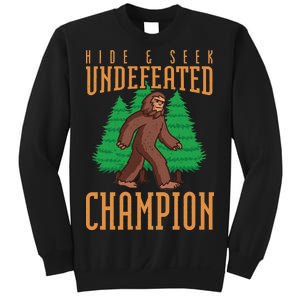 Undefeated Hide & Seek Champion Bigfoot Sweatshirt