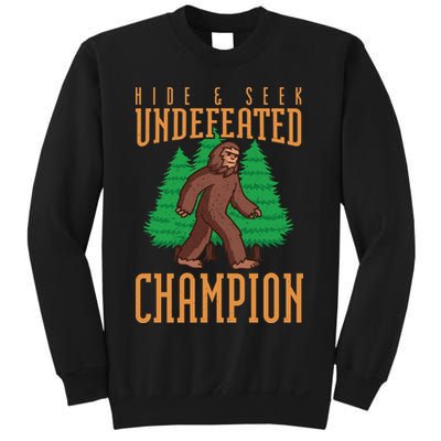 Undefeated Hide & Seek Champion Bigfoot Sweatshirt