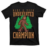 Undefeated Hide & Seek Champion Bigfoot T-Shirt