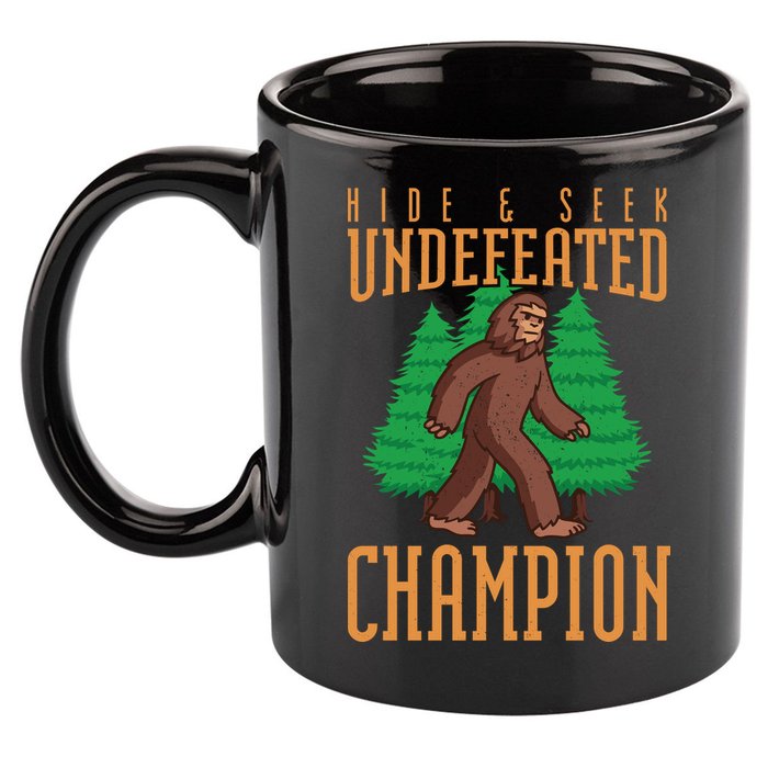 Undefeated Hide & Seek Champion Bigfoot 11oz C Handle Ceramic Mug
