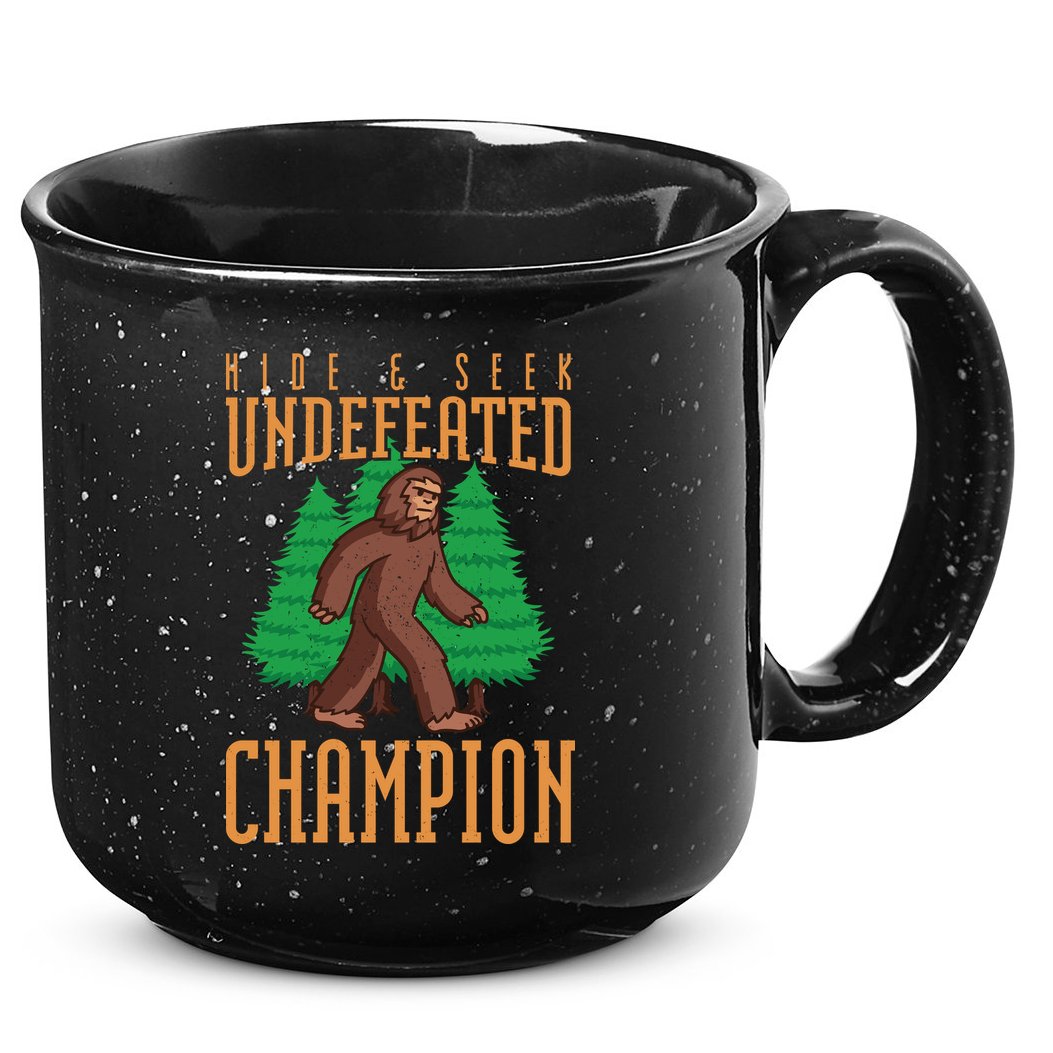 Undefeated Hide & Seek Champion Bigfoot 15oz Campfire Ceramic Mug