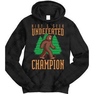 Undefeated Hide & Seek Champion Bigfoot Tie Dye Hoodie