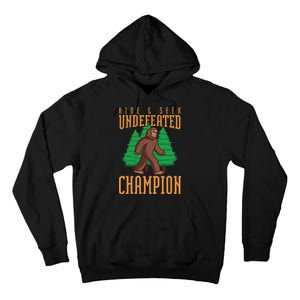 Undefeated Hide & Seek Champion Bigfoot Tall Hoodie