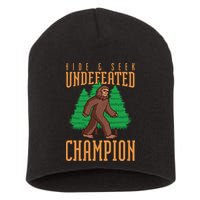 Undefeated Hide & Seek Champion Bigfoot Short Acrylic Beanie
