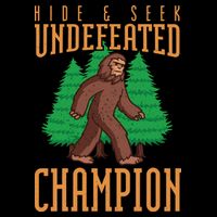 Undefeated Hide & Seek Champion Bigfoot Short Acrylic Beanie