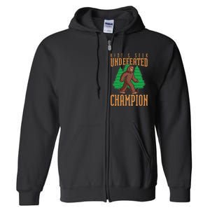 Undefeated Hide & Seek Champion Bigfoot Full Zip Hoodie