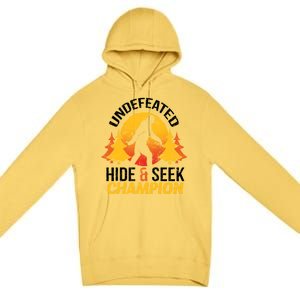 Undefeated Hide And Seek Champion Bigfoot Premium Pullover Hoodie