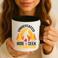 Undefeated Hide And Seek Champion Bigfoot Mug