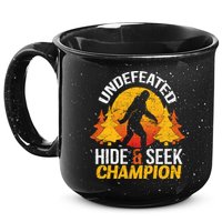 Undefeated Hide And Seek Champion Bigfoot 15oz Campfire Ceramic Mug