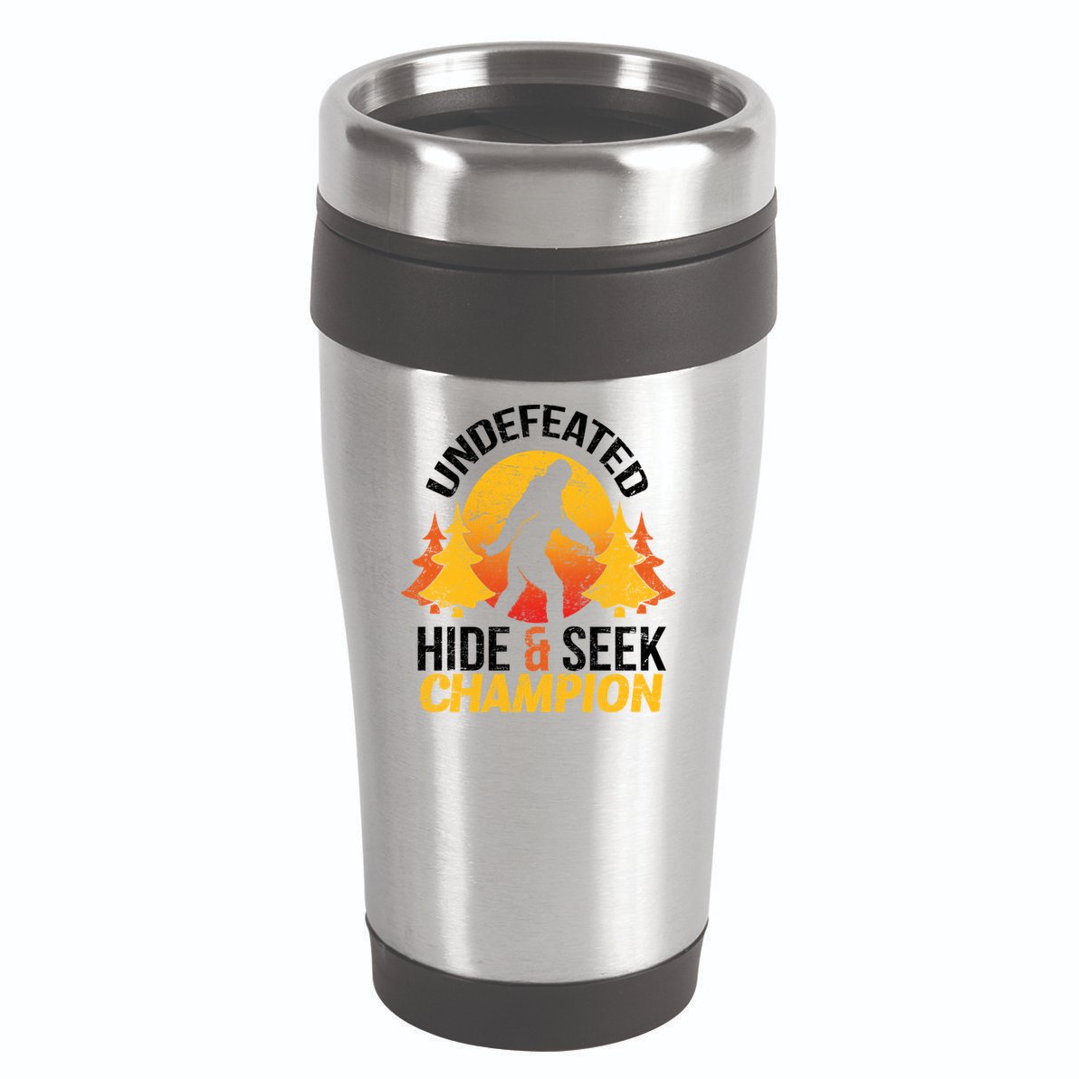 Undefeated Hide And Seek Champion Bigfoot 16oz Travel Tumbler
