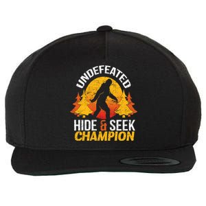 Undefeated Hide And Seek Champion Bigfoot Wool Snapback Cap